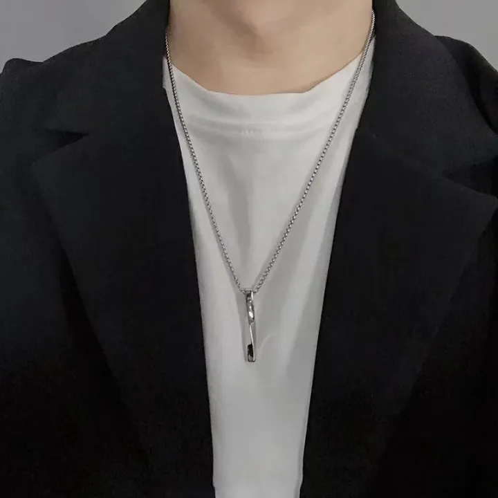 New%20Spiral%20Fashion%20Necklace%20Simple%20Personality%20Hip%20Hop%20Men%20Pendant%20Boy%20Pendant%20Titanium%20Steel%20Necklace%20Jewelry%20Goth%20Accessories%20-%20Image%205