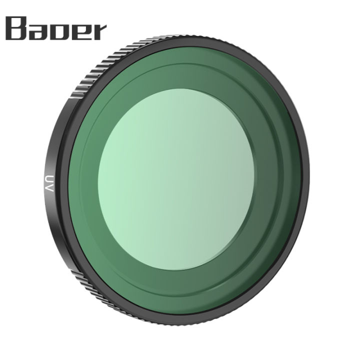 Baoer Lens Filter UV/CPL/ND Aluminum Alloy Frame Optical Glass Filter Camera Lens Filter Easy Installation Action Camera Accessory