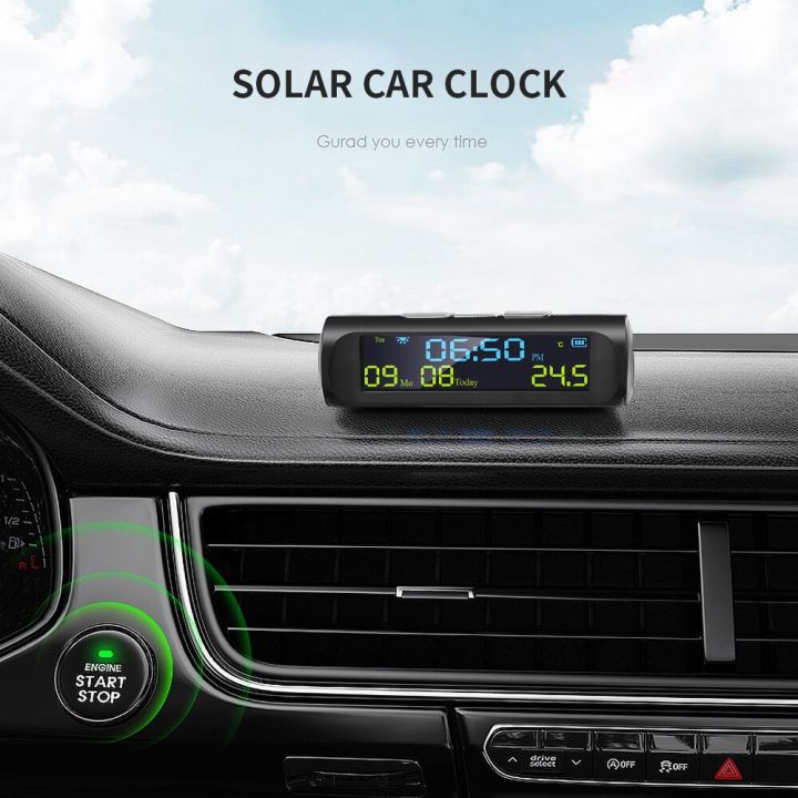 Solar%20Car%20Digital%20Clock%20With%20LCD%20Time%20Date%20In-Car%20Temperature%20Display%20for%20Outdoor%20Personal%20Car%20Part%20Decoration%20Car%20Accessories%20-Black%20-%20Image%205