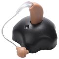 New Rechargeable Ear Hearing Aid Mini Device Ear Amplifier Digital Hearing Aids Behind The Ear For Deaf Elderly Eu Plug. 