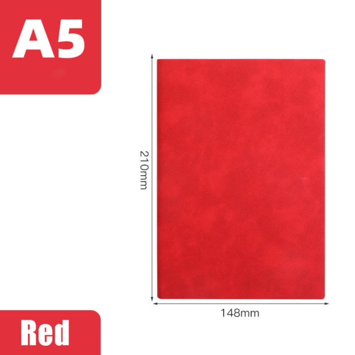 Professional Notepad Executive Meeting Notebook Simplified Sheep Soft Leather Notebook A5 Business Notebook Thickened Notebook