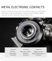 Viltrox EF-EOS M2 EF-M Lens Adapter ring 0.71x Focal Reducer Speed Booster Adapter for Canon EF lens EOS M mount Camera M6 M3. 
