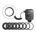 Godox ML-150II Universal Macro Ring Flash Light - black. 