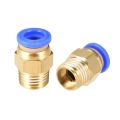 Pneumatic Push-In Fitting Straight Type 4mm - 12mm  Connector. 