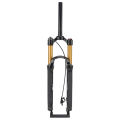 Mountain Bike Suspension Fork Bicycle Front Fork Tapered Steerer for Outdoor. 