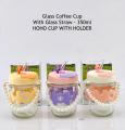 Coffee Cup Tumbler with Straw & Lid - Glass Sipper Travel Cute Cup for Girls - Diwali Gift for Daughter Sister - Christmas Day. 