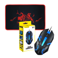 T-WOLF V1 Gaming Mouse + Gaming Mouse Pad Combo. 