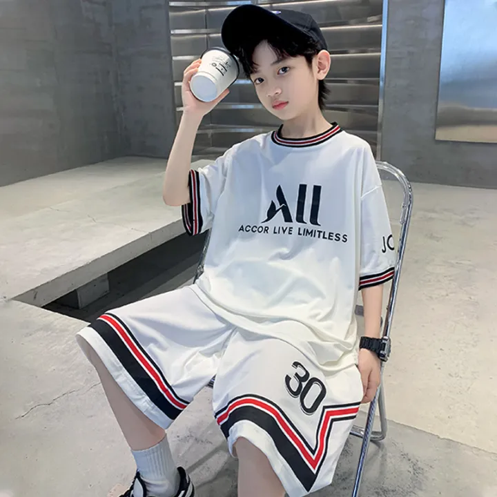 Children's%20Basketball%20Clothes%20Boys%20Middle%20and%20Big%20Children's%20Training%20Clothes%20Boys%20No.30%20Sports%20Suit%20Team%20Clothes%20Sleeveless%20Jersey%20Summer%20Fashion%20-%20Image%204