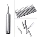 15/pcs Lead-free Copper Solder Solde g Iron Tip Set Tips 900M-T for 936 937 938 969 Rework S on. 