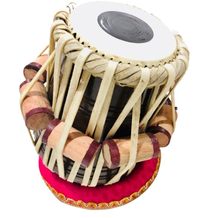 Indian%20Kulkata%20Tabla%20Drum,%20Deluxe%20Steel%20Bayan%202%20KG,%20Chrome%20Finish,%20Sheesham%20Wood%20Dayan,%20Hand%20Made%20Drum%20Skin,%20Leather%20Straps%20to%20Tune,%20Tuning%20Hammer,%20&%20Pegs,%20Gig%20Bag,%20Cushion%20&%20Cover,%20Best%20For%20Student%20&%20Beginner%20%20(Dayan%20-%2013%20cm,%20Bayan%20-%2024%20cm)%20-%20Image%208