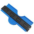 Multi-functio Profile Tiling Laminate Edge Shaping Wood Measure Ruler ABS Contour Gauge. 