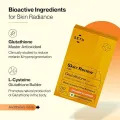 Setu Skin Renew Glutathione Tablets for Glowing Skin | 30 Effervescent Tablets with 500mg L-Glutathione & Vitamin C | Sugar-free Antioxidant & Skin Glow Supplement for Clear Skin | Orange (Pack of 2) REV. 