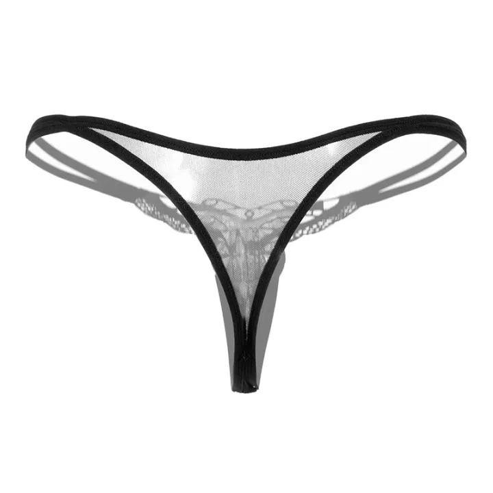 Shear Linger Sheer Lingerie Lace Women's Thong Lingerie ...