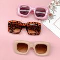 New Y2K Square Candy Color Kids Sunglasses Shades UV400 Fashion Brand Designer Boys Girls Red Yellow Unique Sun Glasses. 