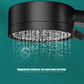 VILOYI 8 Modes High-Pressure Shower Head Fall Resistance Black Handheld Showerhead Water Saving Bathroom Shower Accessories. 