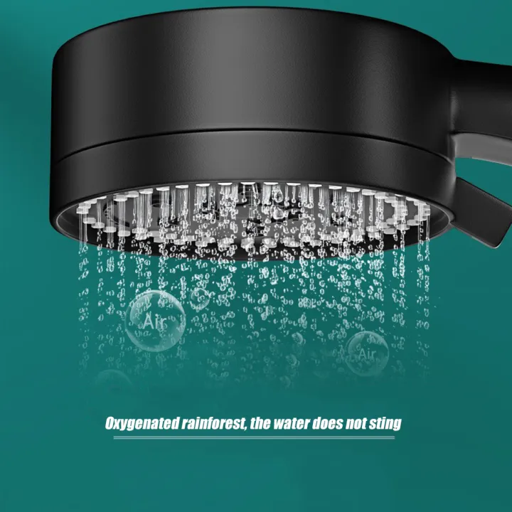 VILOYI%208%20Modes%20High-Pressure%20Shower%20Head%20Fall%20Resistance%20Black%20Handheld%20Showerhead%20Water%20Saving%20Bathroom%20Shower%20Accessories%20-%20Image%204