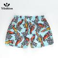 Yfashion Boys Cotton Swimming Trunks Summer Cartoon Printing Quick Drying Sports Training Swimming Shorts. 