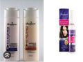 Dreamron straight protective shampoo conditioner and 25ml silicon oil. 