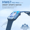 HW67 Pro Max NFC Smart Watch Series 7 Smartwatch 2022 for IOS or Android. 