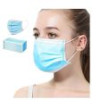 50/100/500/1000 pcs 3 ply blue earloop Disposable Face Mask Melt blown Filter Anti COVID-19 Made in Sri Lanka 3 layer Protection Export quality. 
