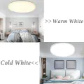 Led Ceiling Light 20W Surface Mounted Ultra Thin Warm White Cold White Round Ceiling Lamp. 