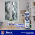 Selleys Storm Sealant Clear 290ml Waterproof Seal On Any Material Wet Or Dry. 