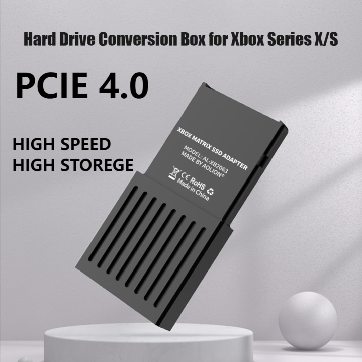HDD Expansion Card Conversion Box Conversion Box for Xbox Series X/S External Host M2 NVME 2230 Portable SSD for PCIe 4.0