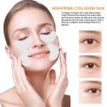 10 Pcs Collagen Soluble Film Eye Patches Hyaluronic Acid Repair Eye Remove Dark Circles Moisturizing Firming Mask Eye Skin Care. 