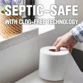 Toilet Paper Roll 250 Sheets Toilet Tissue Paper Roll Sanitary Rolls. 
