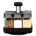 9 Pieces Rotating Spice Rack ( 90ml Bottles ) - AMN 2265. 