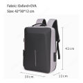 17 inch Laptop Backpack Anti-theft Waterproof School Backpacks with USB Charging Travel Laptop Bag Hard Shell Computer Backpack. 