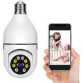 360 PTZ WIFI Bulb Camera CCTV security surveillance camera App V380 Pro. 