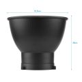 7 Inch Standard Reflector Diffuser Lamp Shade Dish with for Bowens Mount Studio Strobe Flash Light. 