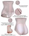 High-Waist Tummy Control Shapewear Panty – Mesh Waist Trainer & Butt Lifter for Women. 