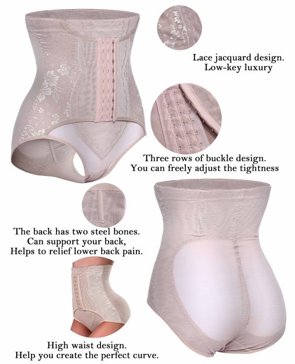 High-Waist%20Tummy%20Control%20Shapewear%20Panty%20%E2%80%93%20Mesh%20Waist%20Trainer%20&%20Butt%20Lifter%20for%20Women%20-%20Image%204