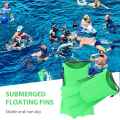 Kids Adults Adjustable Fins Swimming Diving Swimming Fins - Green, S: 25-30. 