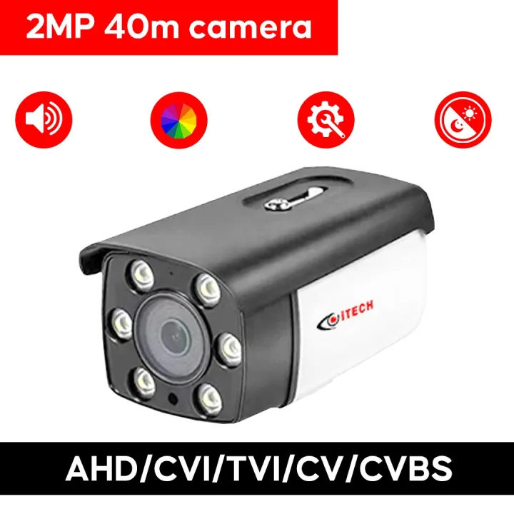 2MP 40M Colorful Night Vision(full time color) Security CCTV Camera ...