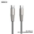 Remax RC-C106 27W Infinity Series Zinc Alloy Braided Fast Charging Data Cable 1.2M Type-c to Type-c USB C Charging Cable USB C Cable Android Cable Android Charger Android Data Cable Android Charging Cable Type C Charging Cable Type C Cable. 