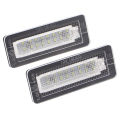 Car LED License Plate Light for Benz Smart for Two Coupe Convertible 450 451. 