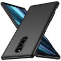 For Sony Xperia 1 / Sony Xperia XZ4 Shockproof Anti-Slip Soft TPU Sandstone Matte Back Case Cover. 