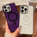 HOCE Clear HD Glass Magnetic Phone Cases For iPhone 13 14 15 Pro Max 14 15 Plus MagSafe Case PC Hard Transparent Back Cover. 