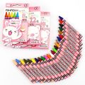 Crayons Creative Cartoon 8/12/24 Colors Drawing Non-Toxic Oil Pastels Kids Student Pastel Pencils Art Supplies. 
