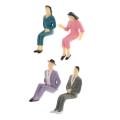 1:25 Scale Model Train Tiny People Passengers Figures G Scale Miniature. 