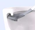 Golf Toilet Brush, Long-Handled Toilet Brush, New Type of Brush Head, Golf Brush Head Toilet Brush No Dead Corners Household Brush Wall-Mounted Light Luxury Silicone Toilet Brush. 
