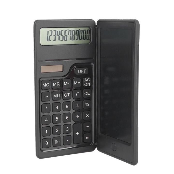 Basic%20Calculator%20Notepad%20with%206%20Inch%20LCD%20Writing%20Tablet%20Mute%20Desktop%20Calculator%20Solar/Battery%20Dual%20Powered%20for%20Business%20Office%20-%20Image%205