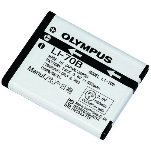 Olympus Li-70B Battery 3.6V 650mAh Camera Battery Li 70B 70 B