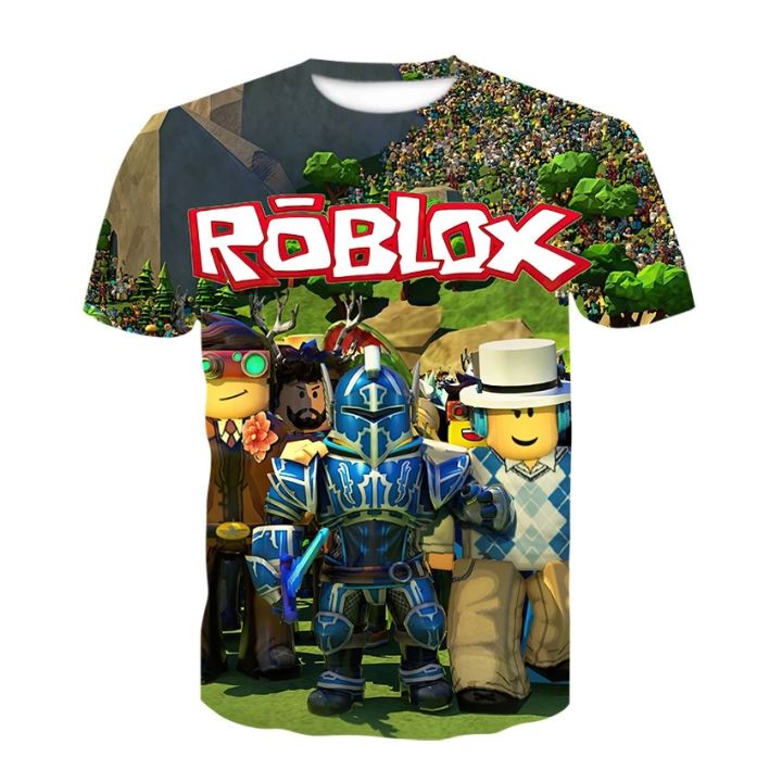 2023%20Robloxing%20kid%20T-shirt%20Boys%20Game%20Sports%20T-shirt%20Child%20Cartoon%20Short%20sleeve%20top%203D%20Printing%20Casual%20Street%20Harajuku%20Clothes%20-%20Image%202