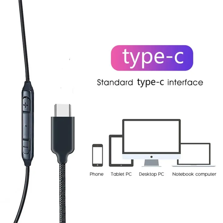 Samsung%20AKG%20Type-C%20Earphone%20In%20Ear%20Wired%20Type%20C%20Port%20Handsfree%20Headphone%20With%20Mic%20-%20Image%203