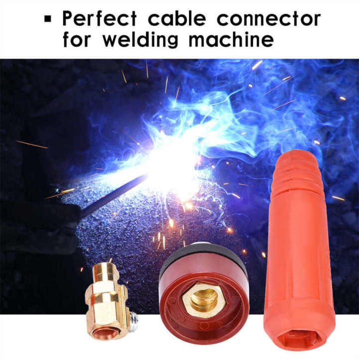 2PCS DKJ 10 25/35 50/50 70 Cavo di Saldatura TIG Pannello Connettore Accessorio Presa di Saldatura Macchina di Montaggio Rapido connettore  1420