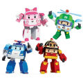 Robocar Toy Genuine Poli Toy Transforming Robot Car Model Cute Anime Action Figure Toy Children Christmas Gift. 